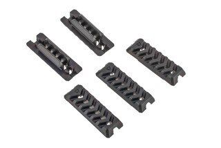 Strike Industries 5-Pack Siegen Rail Cover in Black